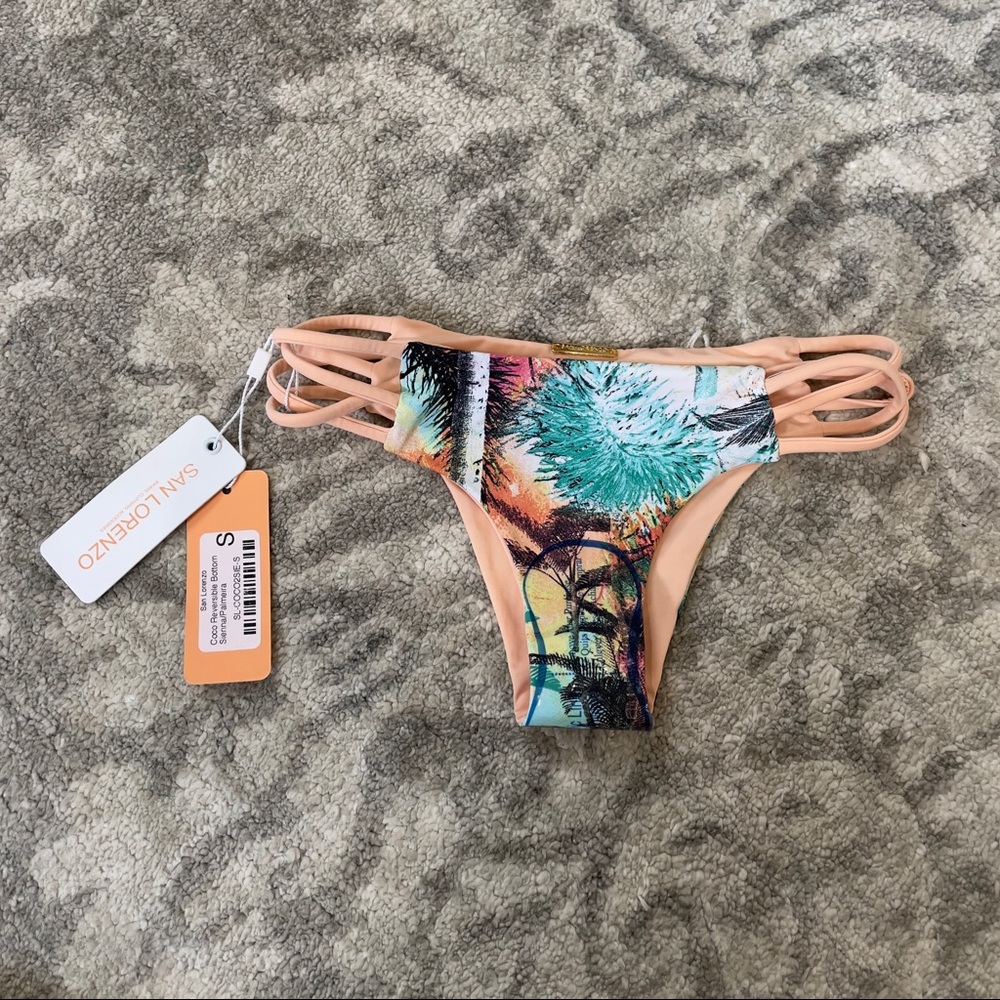 San Lorenzo Coco Reversible Bikini Bottom